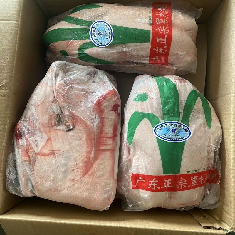 广东黑棕鹅棚鹅冷冻宫清皇黑棕鹅整箱6只装广式烧腊深井烧鹅