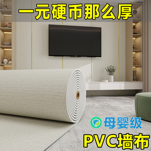 壁布墙布高级感2026新款电视背景墙壁纸墙纸自粘客厅墙面遮丑装饰