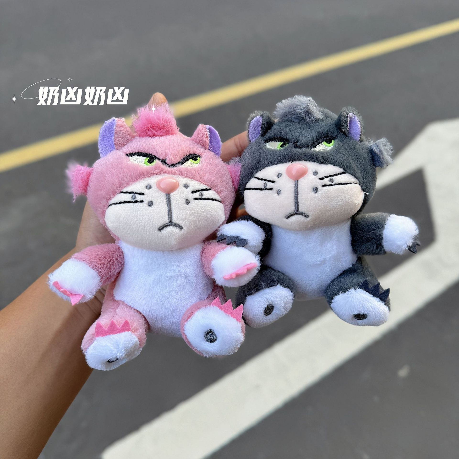 爆款路西法猫毛绒玩偶公仔挂件