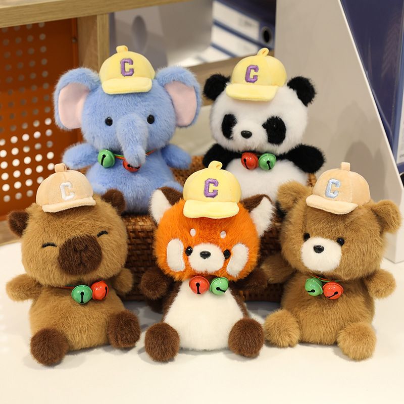 香墩墩桌伴毛绒玩偶大象小浣熊