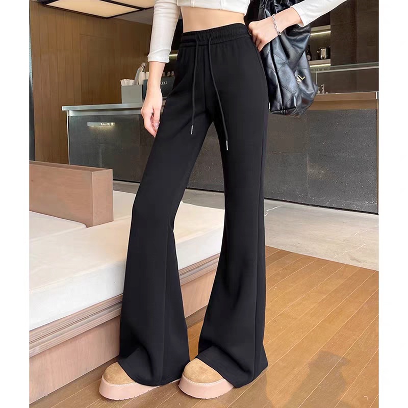 2521加绒加厚喇叭马蹄裤【裤长104】