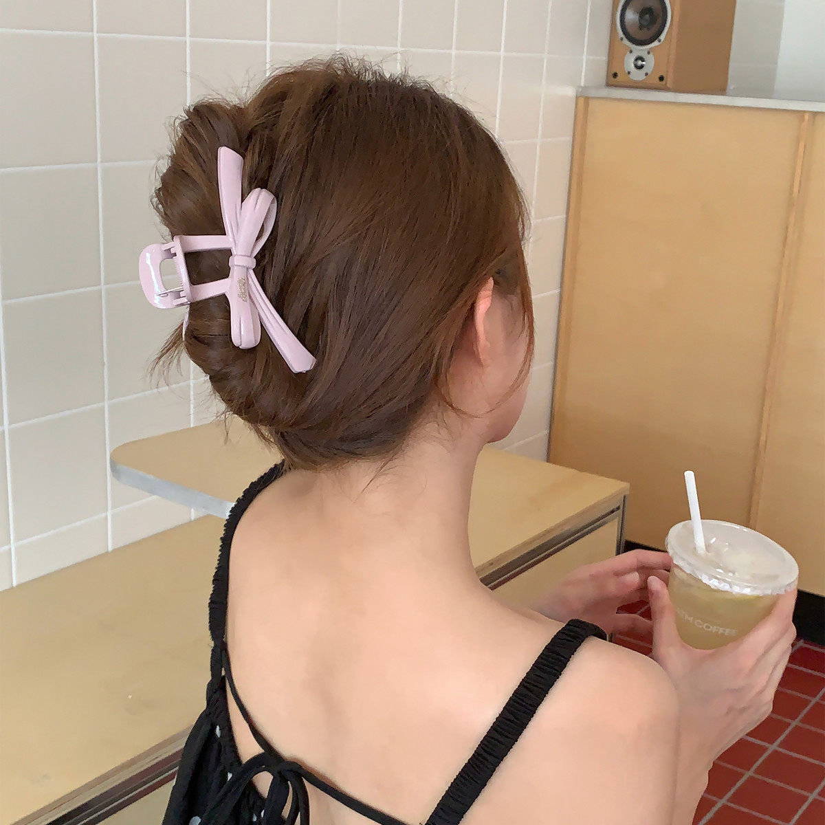 韩系金标蝴蝶结抓夹女2026新款高端后脑勺盘发发夹气质鲨鱼夹头饰,饰品/流行首饰/时尚饰品新,发饰,淘宝优惠券,粉丝福利购,淘宝优惠卷