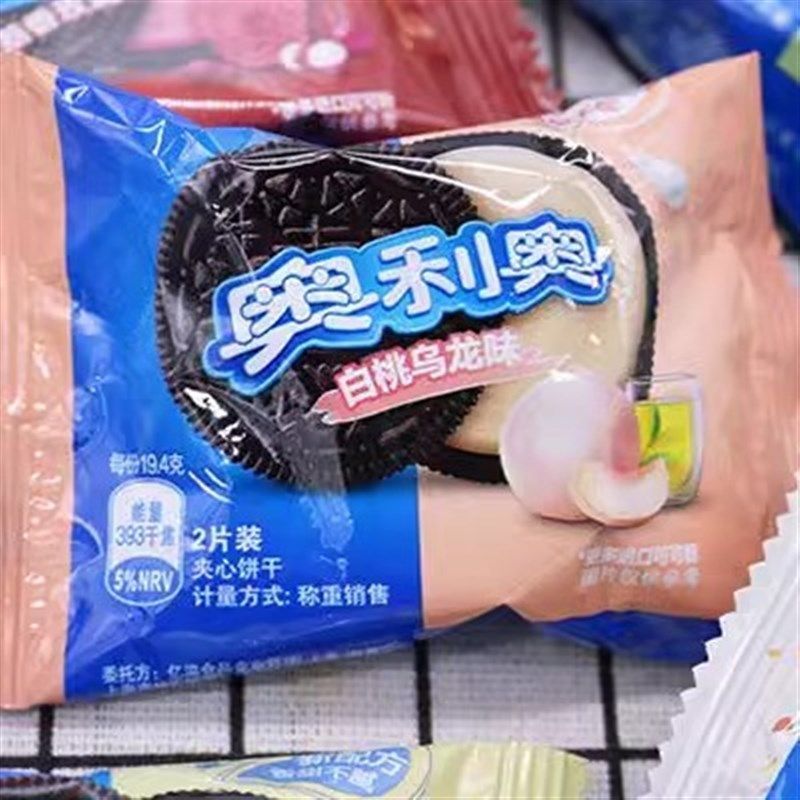 奥利奥夹心饼干巧m克力棒散称整箱 多种口味 一箱约144袋