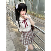 纯欲风jk制服衬衫 气质百搭上衣 百搭显瘦辣妹外穿长袖 白衬衣春秋季