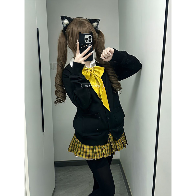 向日葵/原创正版日系JK制服秋冬套装格裙长袖毛衣学院风校供软妹,女装/女士精品,时尚套装,淘宝优惠券,粉丝福利购,淘宝优惠卷