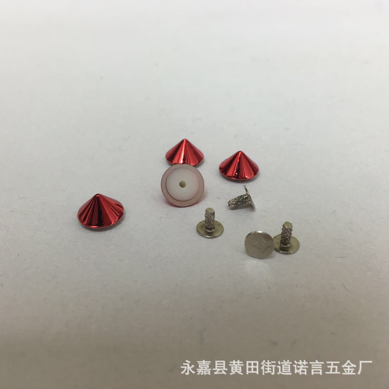 厂家直销装饰铁钉 abs塑料铆钉配件 5X5花钉 菠萝钉 价格实惠