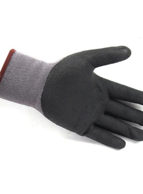 安思尔Ansell 11-840黑色发泡丁腈涂层手套 耐磨款手套 涂胶耐油