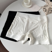 薄款 孕妇内裤 防走光莫代尔平角孕中晚期托腹夏季 二合一大码 安全裤