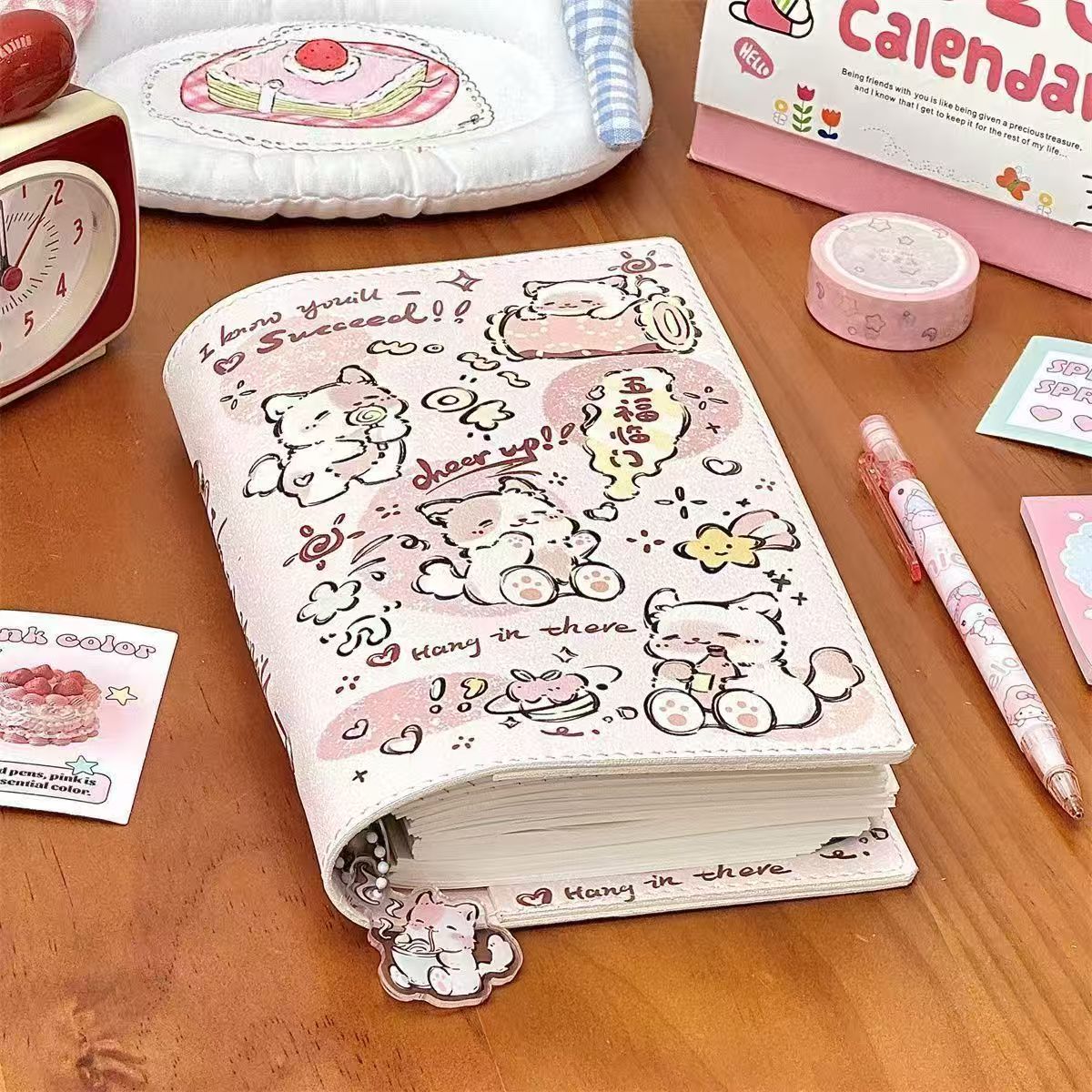 发财小猫A6活页手帐本