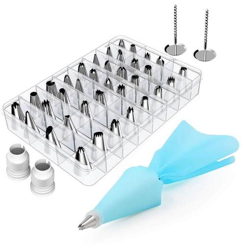 42pcs baking DIY Cake Cream Pastry Bags Nozzle Tools 裱花嘴