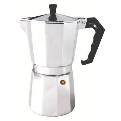 aluminum mocha pot octagon coffee pot france maker machine