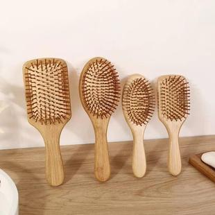 Hair Bamboo Brush Improve Wood Premium Growth Wooden