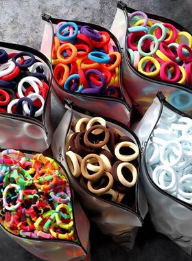 50/100pcs/Set Elastic Hair Bands Girls Hair Accessories Colo