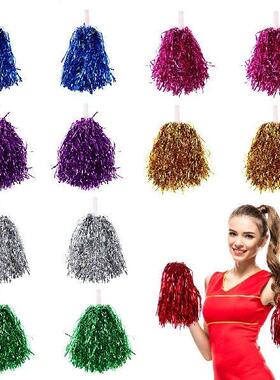 Poms Pom Cheerleading Cheerleader Cheer Pompoms