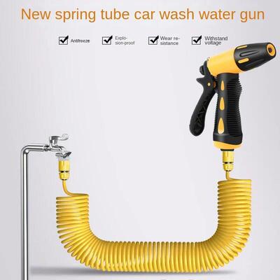 10-20 Meter Telescopic Water Pipe with High-pressure Nozzle