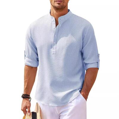 Shirt Shirts For Clothes Men Formal Long Sleeve White 男衬衫