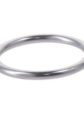 1Pc Solid 45mm Welded Steel Rings 304 Stainless Steel Hang