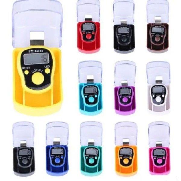 12 colors ABS digital LED electronic tally counter 0-99999