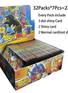 Dragon Ball Cards in English Shiny Son Goku Saiyan Vegeta Tr