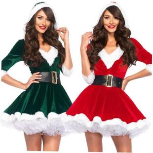 Cosplay Costumes Christmas clothing Women Santa Dress Claus