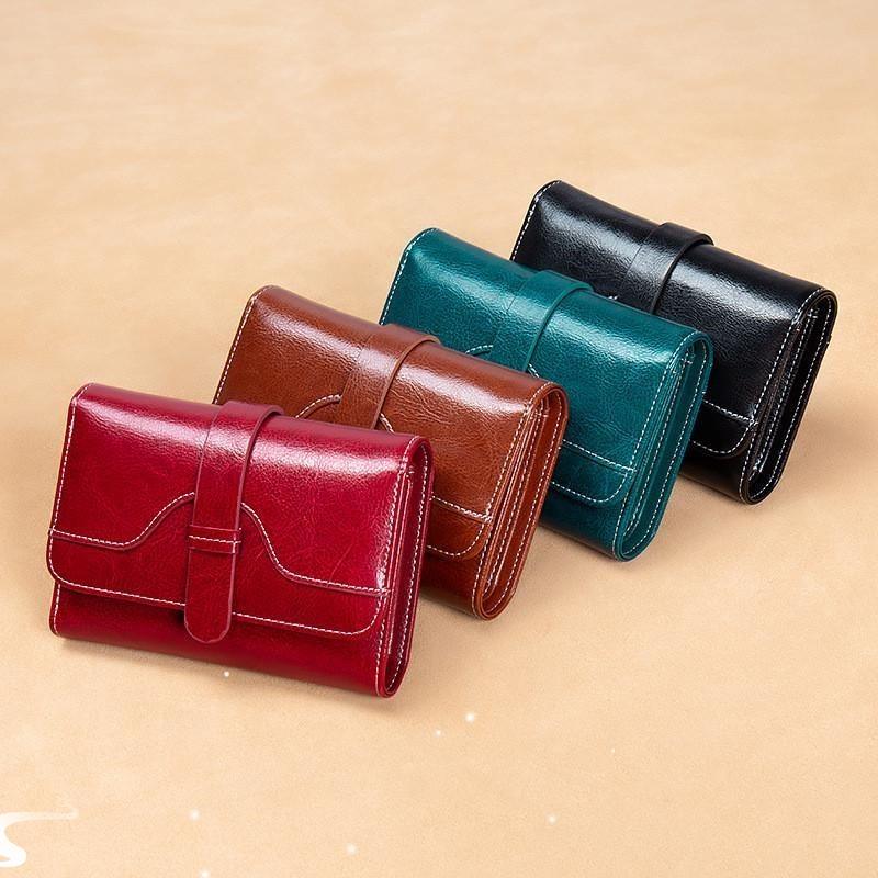 Woman Wallet Genuine Leather Wallets for Women Fashion Luxur