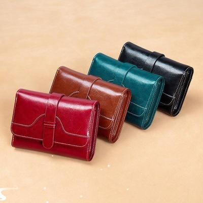 Woman Wallet Genuine Leather Wallets for Women Fashion Luxur