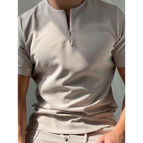 eck Top Pullover Summer Fashion Loose Men
