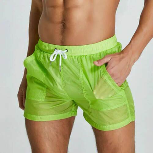 Transparent Swimwear Swimming Shorts Men