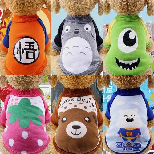 Pet Dog Clothes For Small Dogs Clothing Warm Clothing for