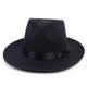 hat male retro woolen Fedora jazz top British Michae