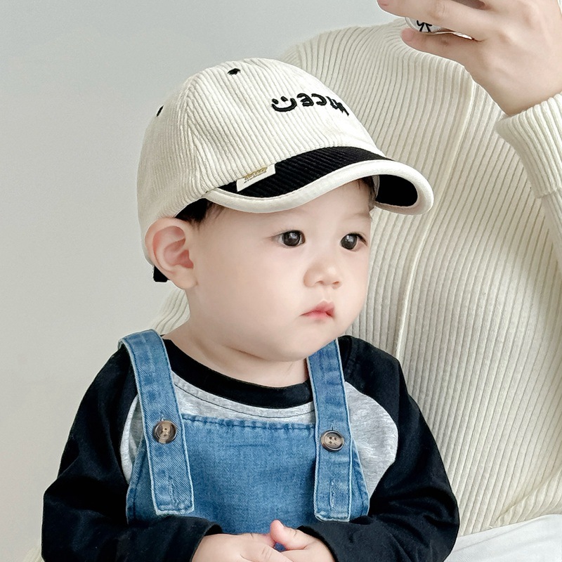 棒球帽短檐韩版可爱宝宝春秋韩版