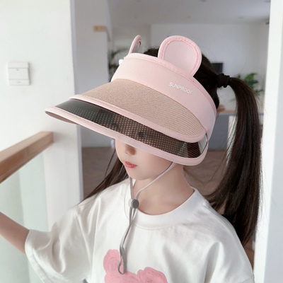 防晒帽大帽檐防紫外线儿童帽子