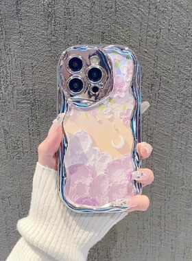 适用OPPO手机壳Reno/3/4/5/6/7/8/9/10/11/12新款花朵106软壳pro硅胶套se男女款5G网红全包卡通防摔超薄潮