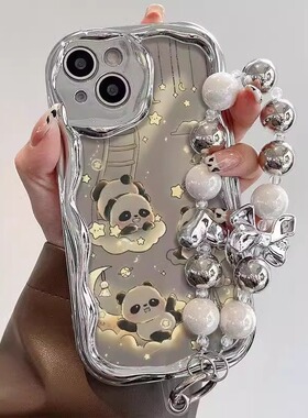 适用vivo手机壳X100/x23/x27/x30/x50/x60/x70/x80/x90/s新款熊猫104软壳pro硅胶套男女款5G全包卡通薄潮