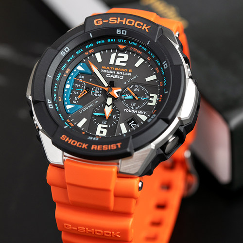 卡西欧经典空霸太阳能运动男表