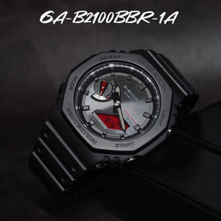 B2100BBR SHOCK太陽(yáng)能藍(lán)牙血屏農(nóng)家橡樹(shù)運(yùn)動(dòng)手表男GA 卡西歐G