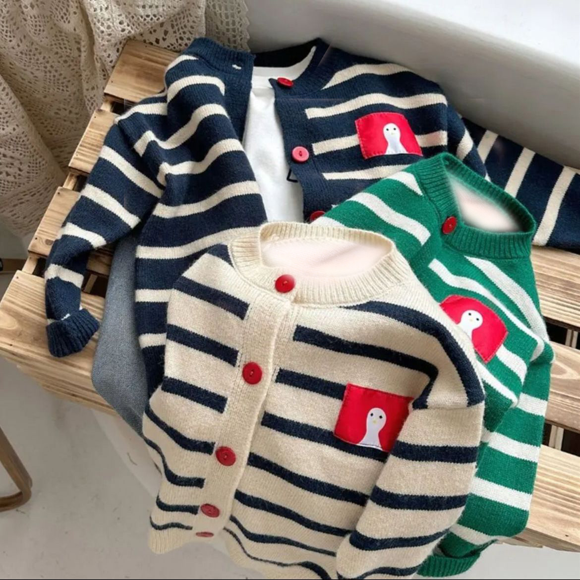 普通毛线毛衣男儿童洋气春秋