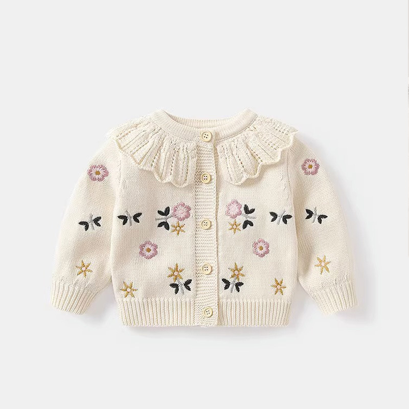 针织开衫女童秋装洋气