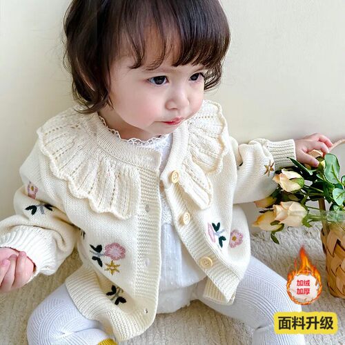 针织外套女宝宝热卖春秋