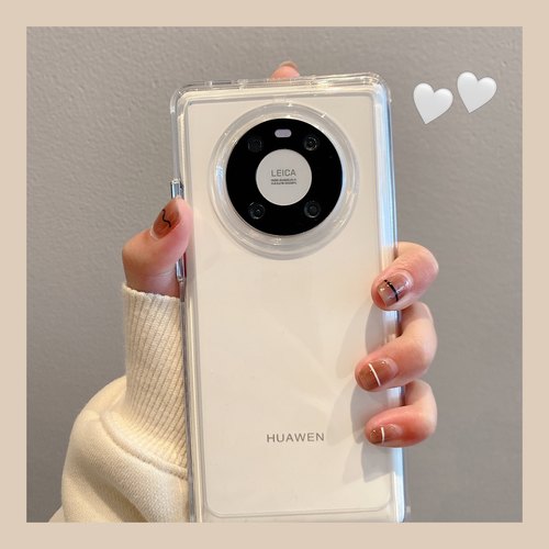 适用华为硅胶简约防摔高透防摔