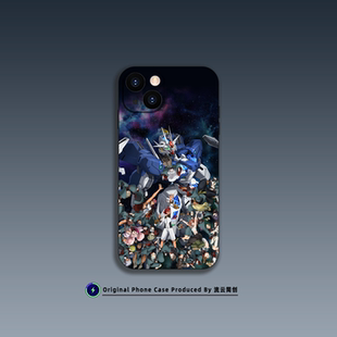 机动战士高达手机壳适用苹果16小米OPPO艺术15华为VIVO液态硅胶14磨砂透明磁吸充电iPhone17ProMax动漫二次元