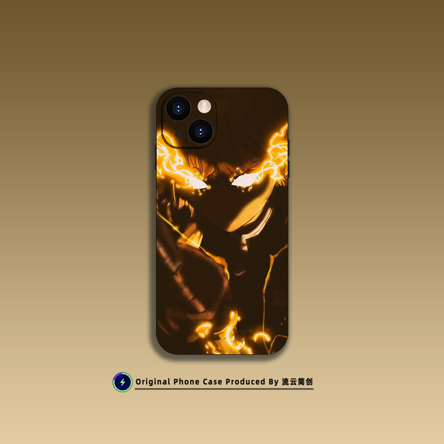 雷霆善逸鬼灭之刃手机壳适用苹果16小米15华为VIVO液态硅胶OPPO红米K90动漫Air磁吸iPhone17ProMax防摔保护套