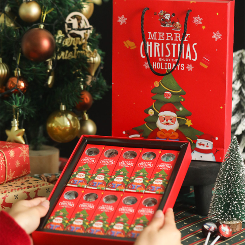 圣诞节糖果星空棒棒糖10g*10支礼盒装圣诞元旦礼物送朋友新年礼物