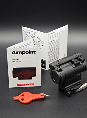 Aimpoint M5内红点镜高清透光金属挂墙弹弓玩具配件