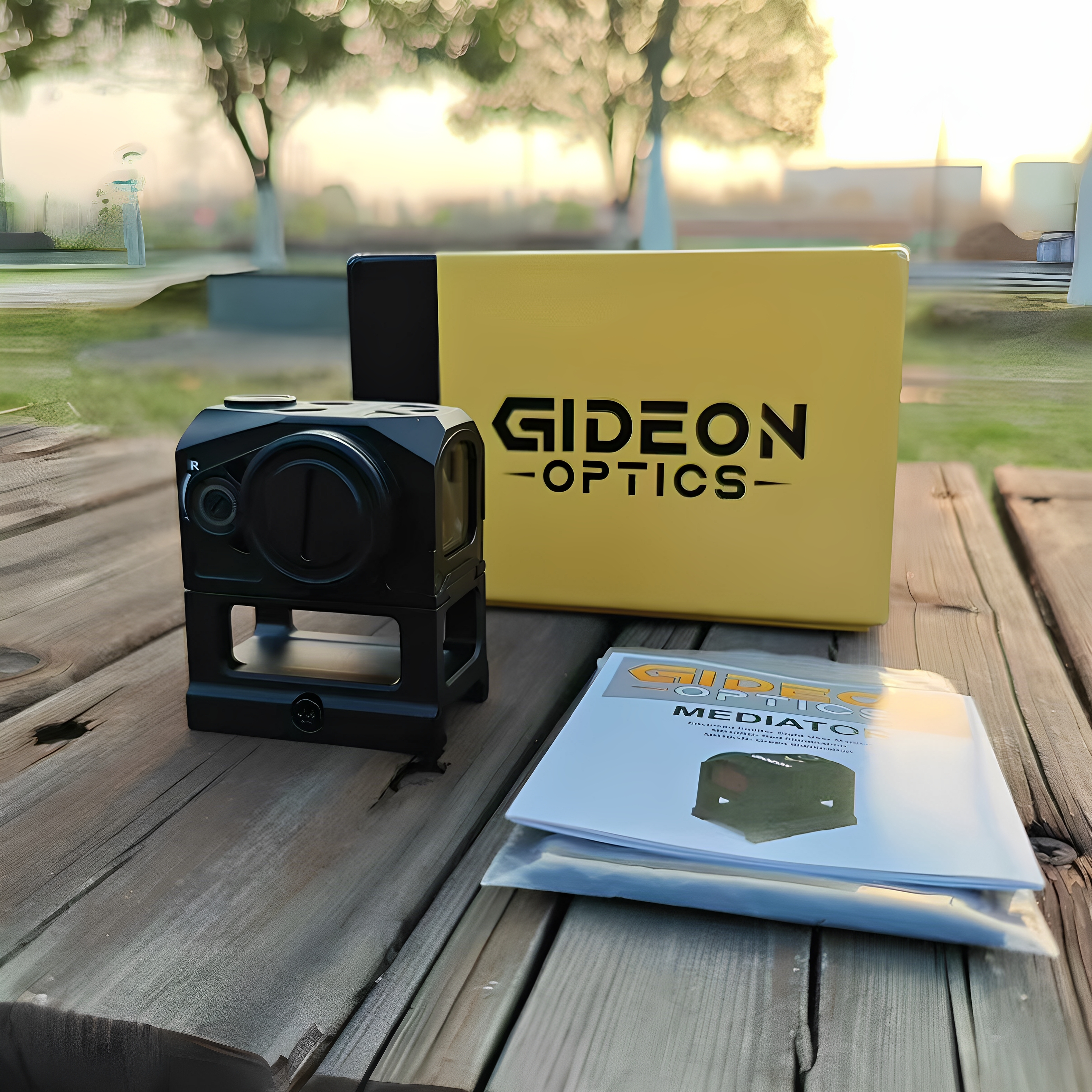 GIDEON MEDIATOR三变棱镜望远镜高精度高清高倍可调直杆带大镜面