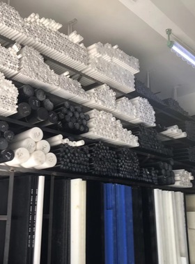 乙缩醛棒 黑色delrin白色acetal棒 POM-H板30 35 40 45毫米50mm