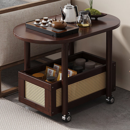 可移动边几客厅沙发边柜侧柜推车