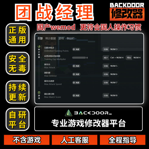 团战经理steam正版可用游戏辅助