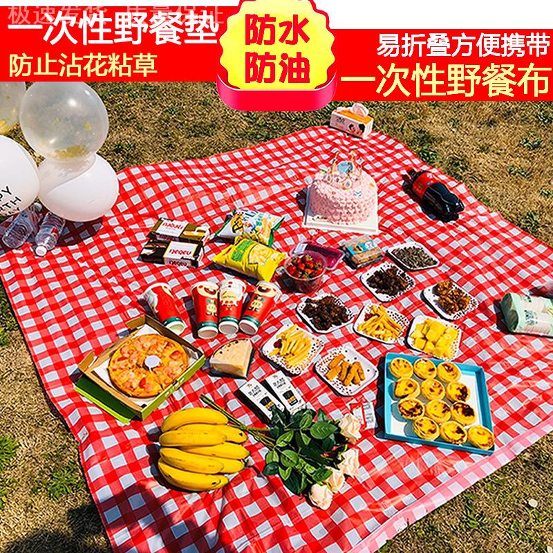 防潮户外露营加厚一次性沙滩垫