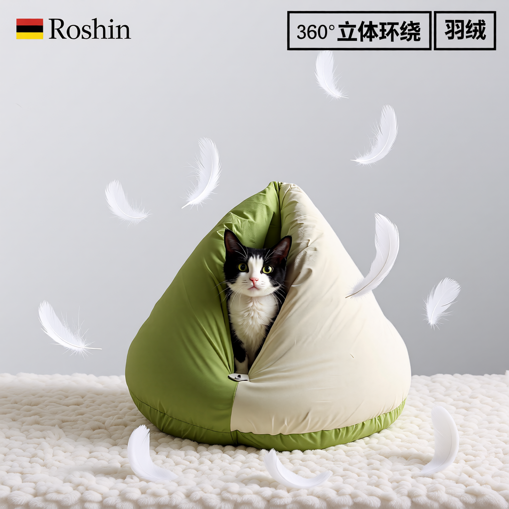 2025冬季新款鸡屁股加厚猫窝半封闭式保暖安全感粽子饭团羽绒填充,宠物/宠物食品及用品,猫窝/屋/帐篷/沙发,淘宝优惠券,粉丝福利购,淘宝优惠卷
